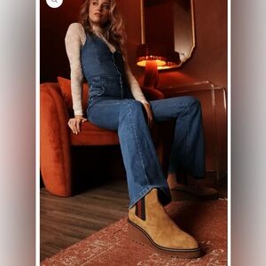NWT! Anthropologie Cecilia New York Gemma Wedge Booties Size 6.5